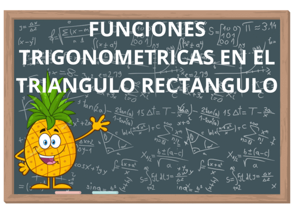 PP2- TRIGONOMETRÍA- FUNCIONES TRIGONOMETRICAS EN EL TRIANGULO RECTANGULO