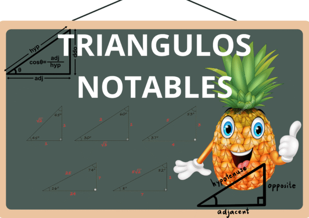 PP2- TRIGONOMETRÍA- TRIÁNGULOS NOTABLES