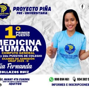 SOLUCIONARIO EXAMEN UNAP 2025 II- MODALIDAD ESPECIAL